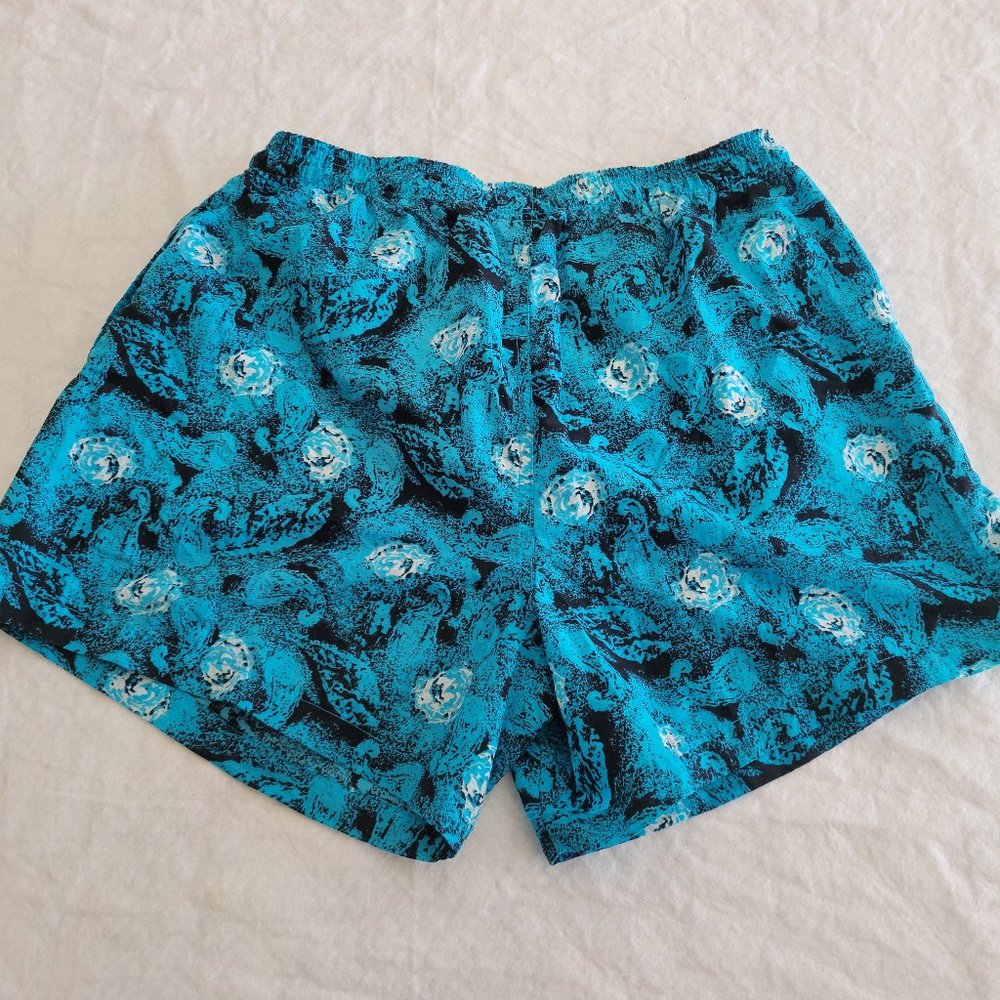 Laguna Men's Swin Trunks Size L 36-38 Blue Vintage